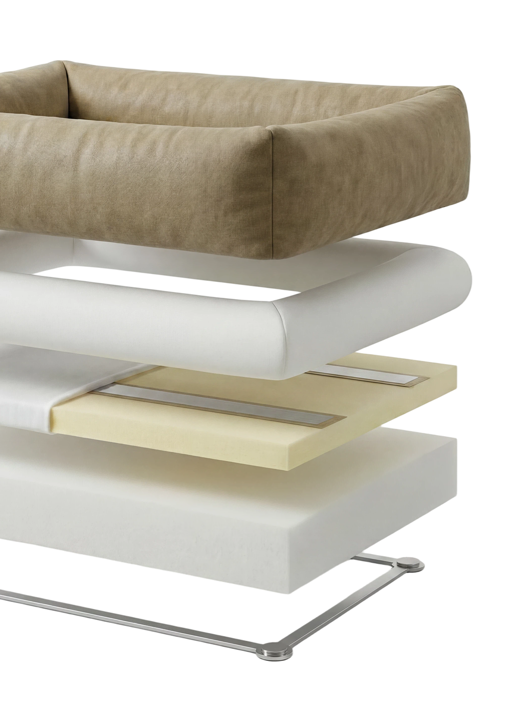 WoafyPet Bed 6-layer structure